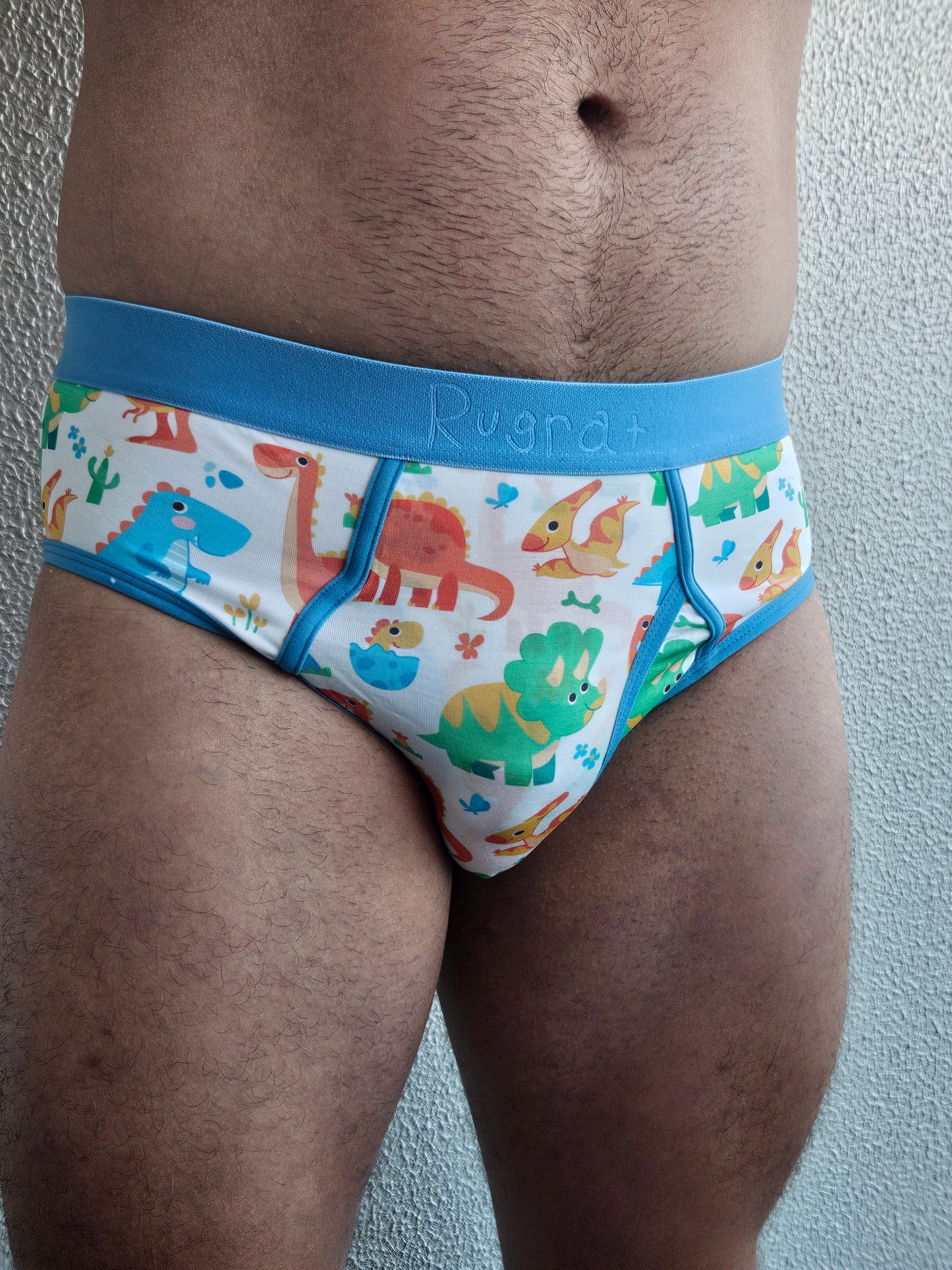 Men's ABDL/Toddler Style Dinosaur Design Briefs